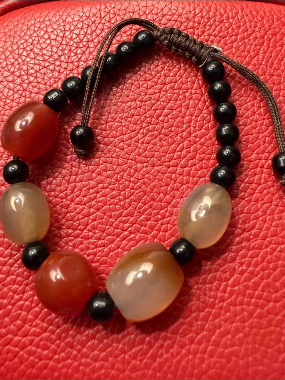 Earth tone Stretch Beaded Bracelet